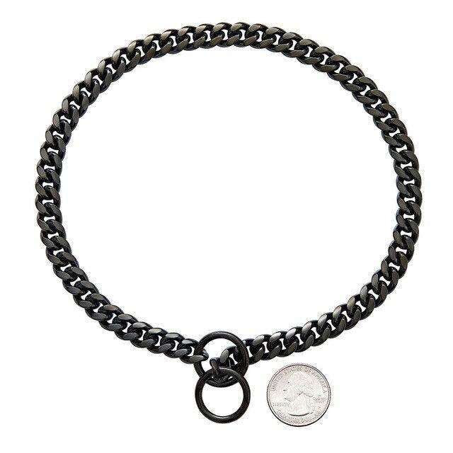 18K Gold Cuban Link Chain Collar for Dogs - ItemBear.com