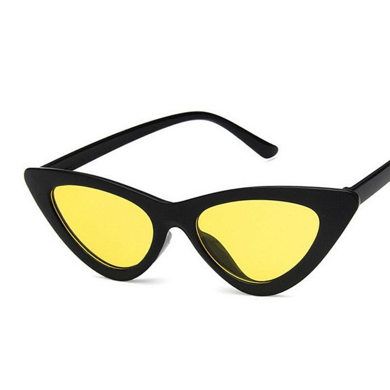 1pc Riding Glasses Fishing Glasses Retro Vintage Sunglasses Vintage Cateye Goggles Sexy Small Cat Eye Sun Glasses for Women - ItemBear.com