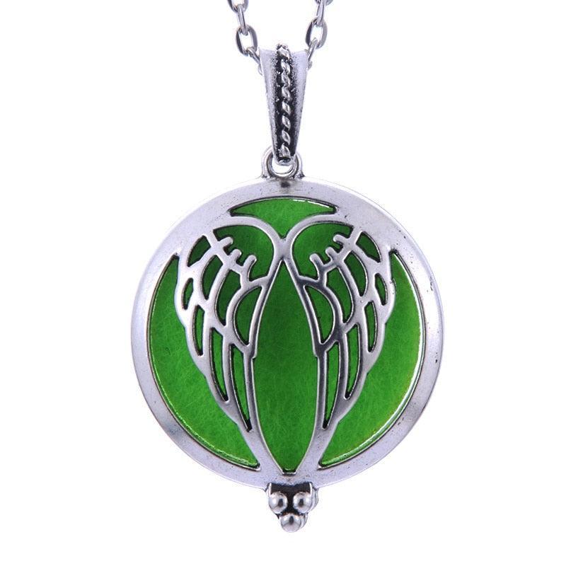 1pcs Aroma Diffuser Necklace Open Antique Vintage Lockets Pendant Perfume Essential Oil Aromatherapy Locket Necklace With Pads - ItemBear.com