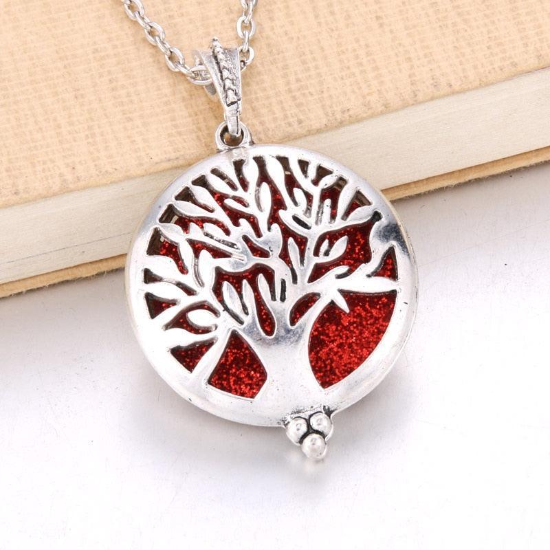 1pcs Aroma Diffuser Necklace Open Antique Vintage Lockets Pendant Perfume Essential Oil Aromatherapy Locket Necklace With Pads - ItemBear.com
