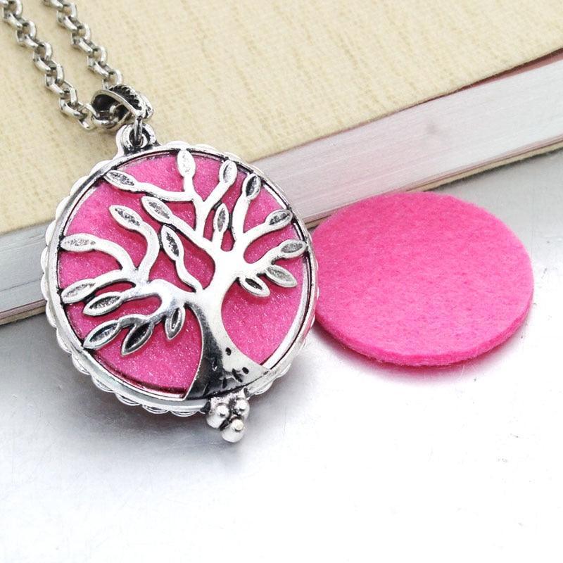 1pcs Aroma Diffuser Necklace Open Antique Vintage Lockets Pendant Perfume Essential Oil Aromatherapy Locket Necklace With Pads - ItemBear.com