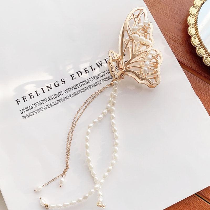2021 New Women Elegant Gold Silver Hollow Geometric Metal Hair Claw Vintage Hair Clips Headband Hairpin Fashion Hair Accessories - ItemBear.com