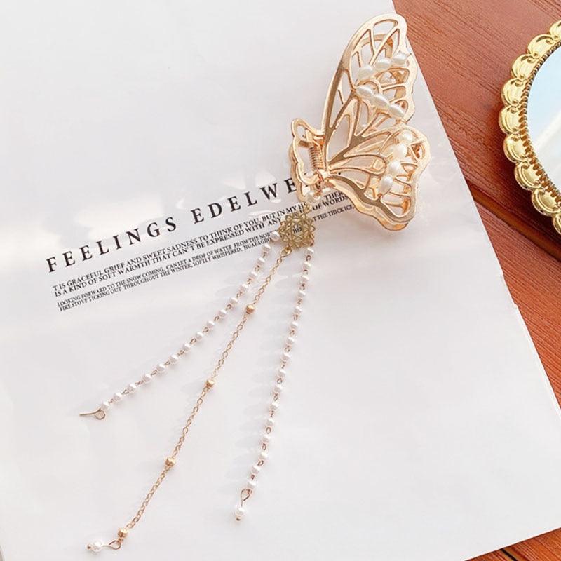 2021 New Women Elegant Gold Silver Hollow Geometric Metal Hair Claw Vintage Hair Clips Headband Hairpin Fashion Hair Accessories - ItemBear.com