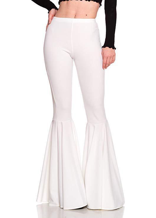 2021 summer new women's mermaid. Waist casual fashion pleated flared pants - ItemBear.com