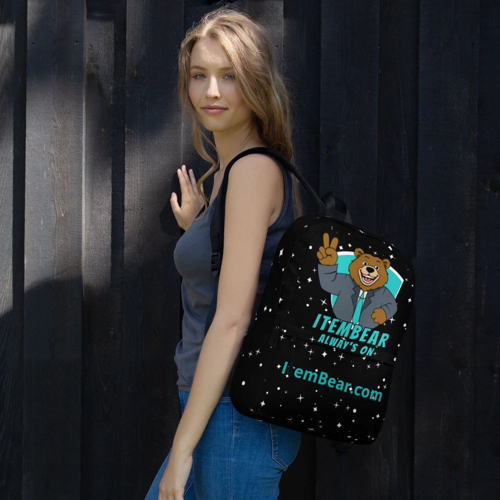 ItemBear.com Daily Dash Water-Resistant Backpack