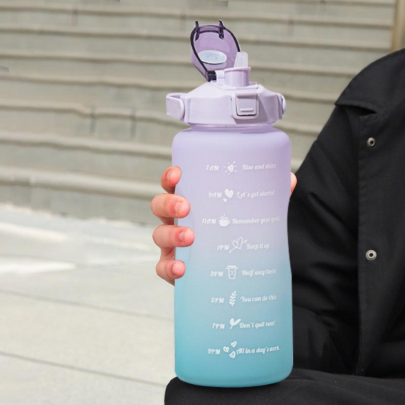 2L Large Capacity Water Bottle Straw Cup - ItemBear.com