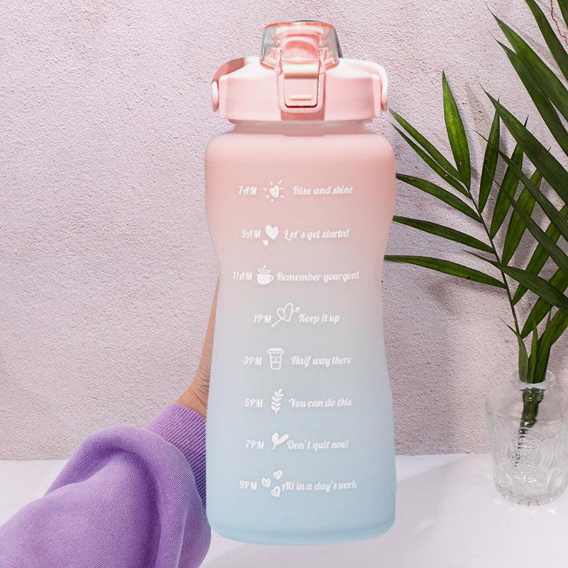 2L Large Capacity Water Bottle Straw Cup - ItemBear.com