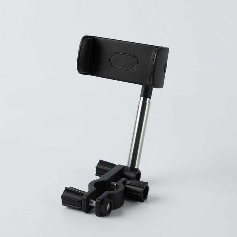 360 Degrees Car Rearview Mirror Mount Phone Holder For iPhone 12 GPS Seat Smartphone Car Phone Holder Stand Adjustable Support - ItemBear.com