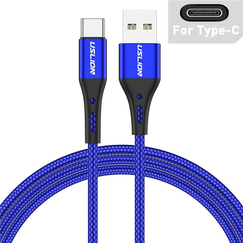 3A USB Type C Cable Wire For Samsung S10 S20 Xiaomi mi 11 Mobile Phone Fast Charging USB C Cable Type - C Charger Micro USB Cables - ItemBear.com