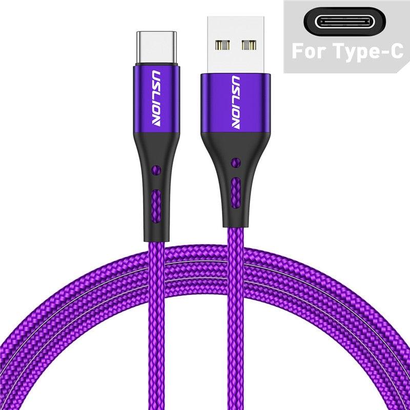 3A USB Type C Cable Wire For Samsung S10 S20 Xiaomi mi 11 Mobile Phone Fast Charging USB C Cable Type - C Charger Micro USB Cables - ItemBear.com