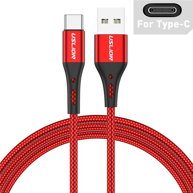 3A USB Type C Cable Wire For Samsung S10 S20 Xiaomi mi 11 Mobile Phone Fast Charging USB C Cable Type - C Charger Micro USB Cables - ItemBear.com
