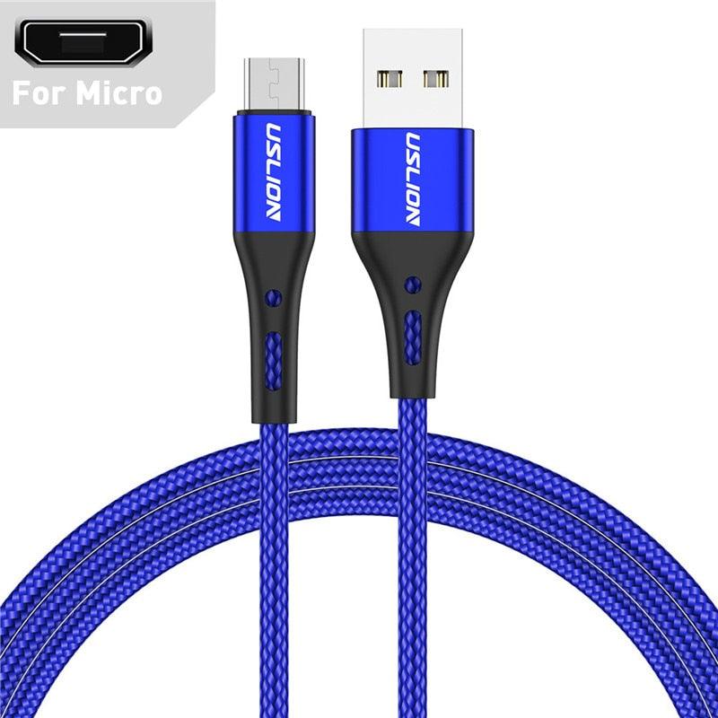3A USB Type C Cable Wire For Samsung S10 S20 Xiaomi mi 11 Mobile Phone Fast Charging USB C Cable Type - C Charger Micro USB Cables - ItemBear.com