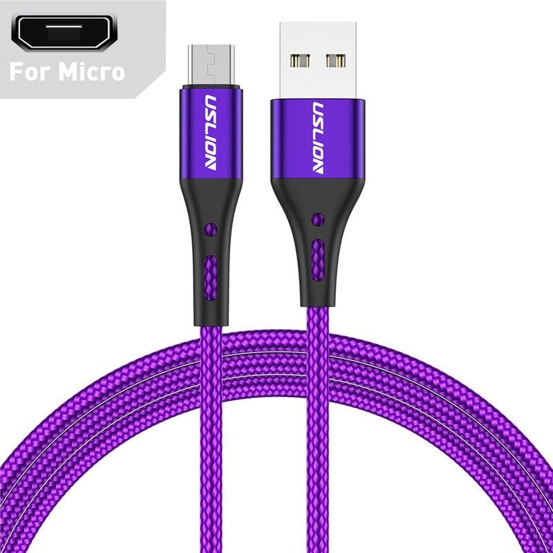 3A USB Type C Cable Wire For Samsung S10 S20 Xiaomi mi 11 Mobile Phone Fast Charging USB C Cable Type - C Charger Micro USB Cables - ItemBear.com