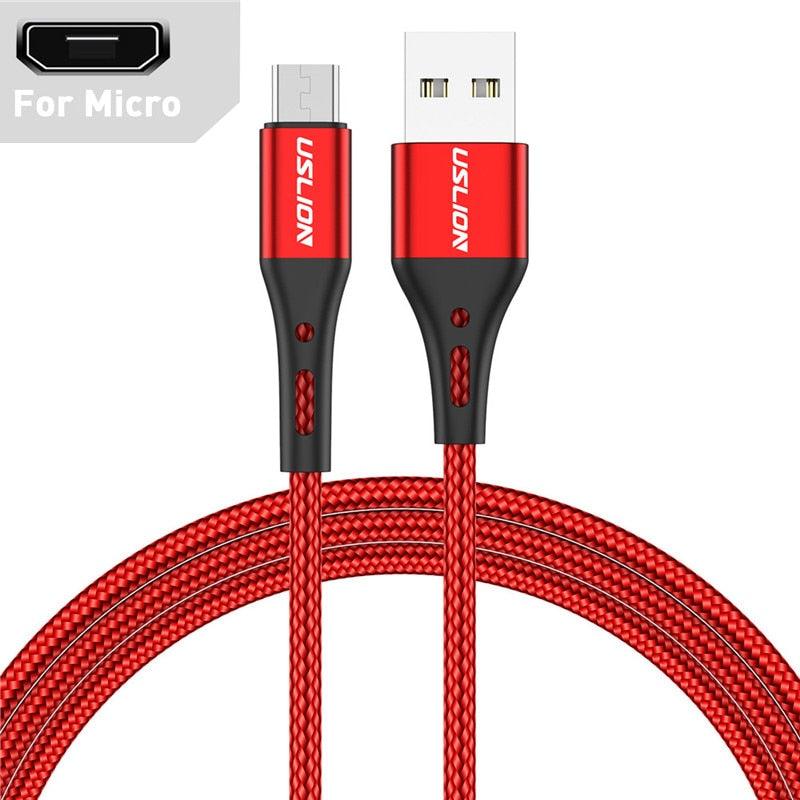 3A USB Type C Cable Wire For Samsung S10 S20 Xiaomi mi 11 Mobile Phone Fast Charging USB C Cable Type - C Charger Micro USB Cables - ItemBear.com