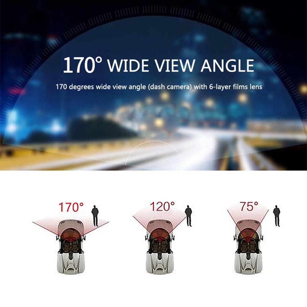 4" Dual Lens 1080P FHD 1.0MP Dash Camera Car DVR - ItemBear.com
