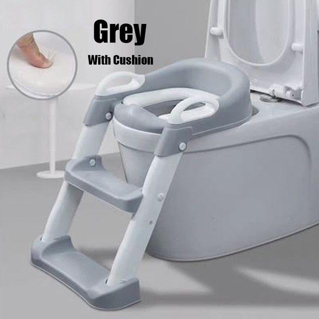5 Colors Baby Pot Potty Training Seat Child Toilet WC Urinal For Boys Kids Adjustable Step Ladder Folding Safety Chair - ItemBear.com