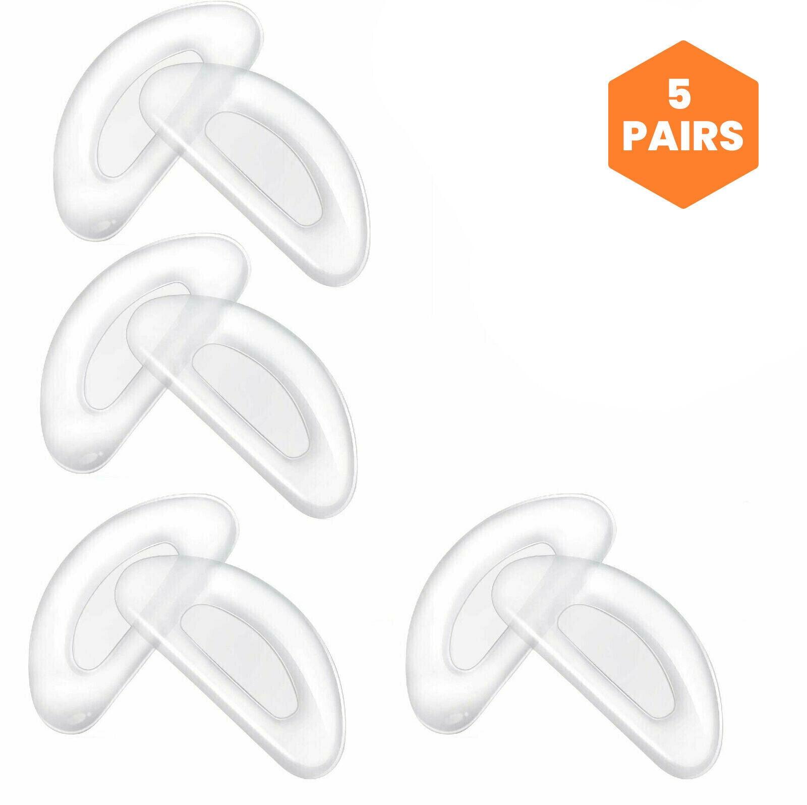 5 Pairs Anti - Slip Nose Pads For Eyeglasses - ItemBear.com