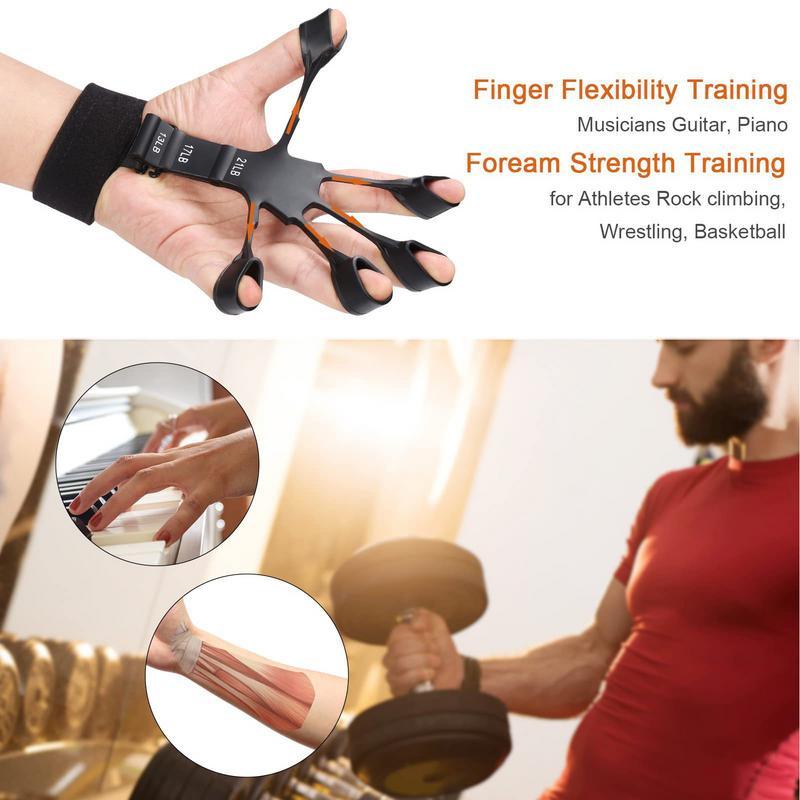 6 Resistant Levels Finger Gripper - ItemBear.com