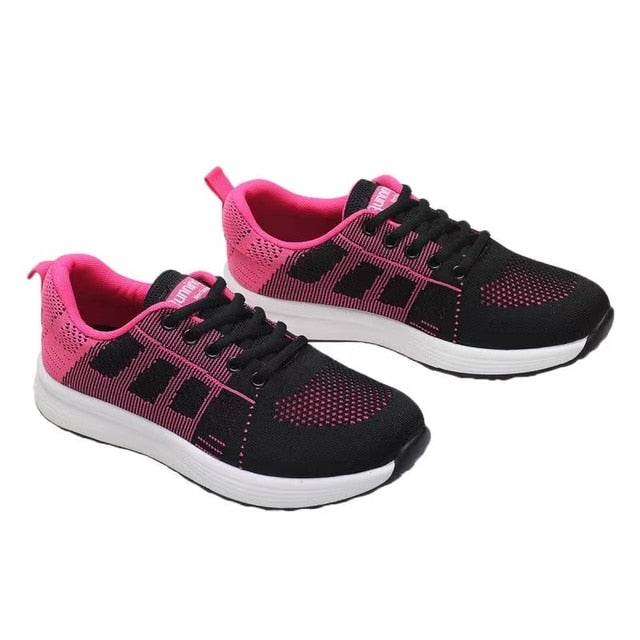 Womens Flats Sneakers Mesh Breathable - ItemBear.com