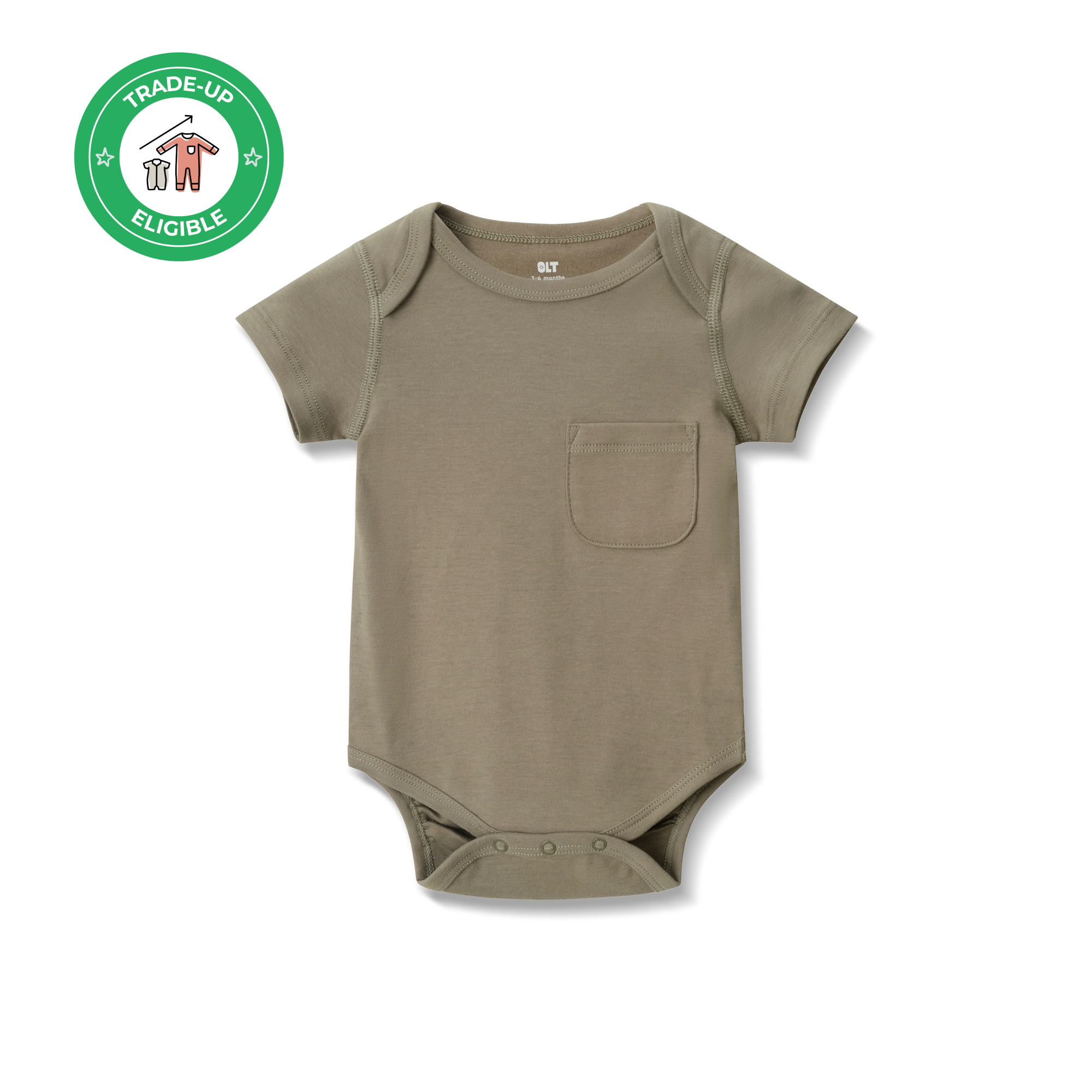 Bodysuit in Olive