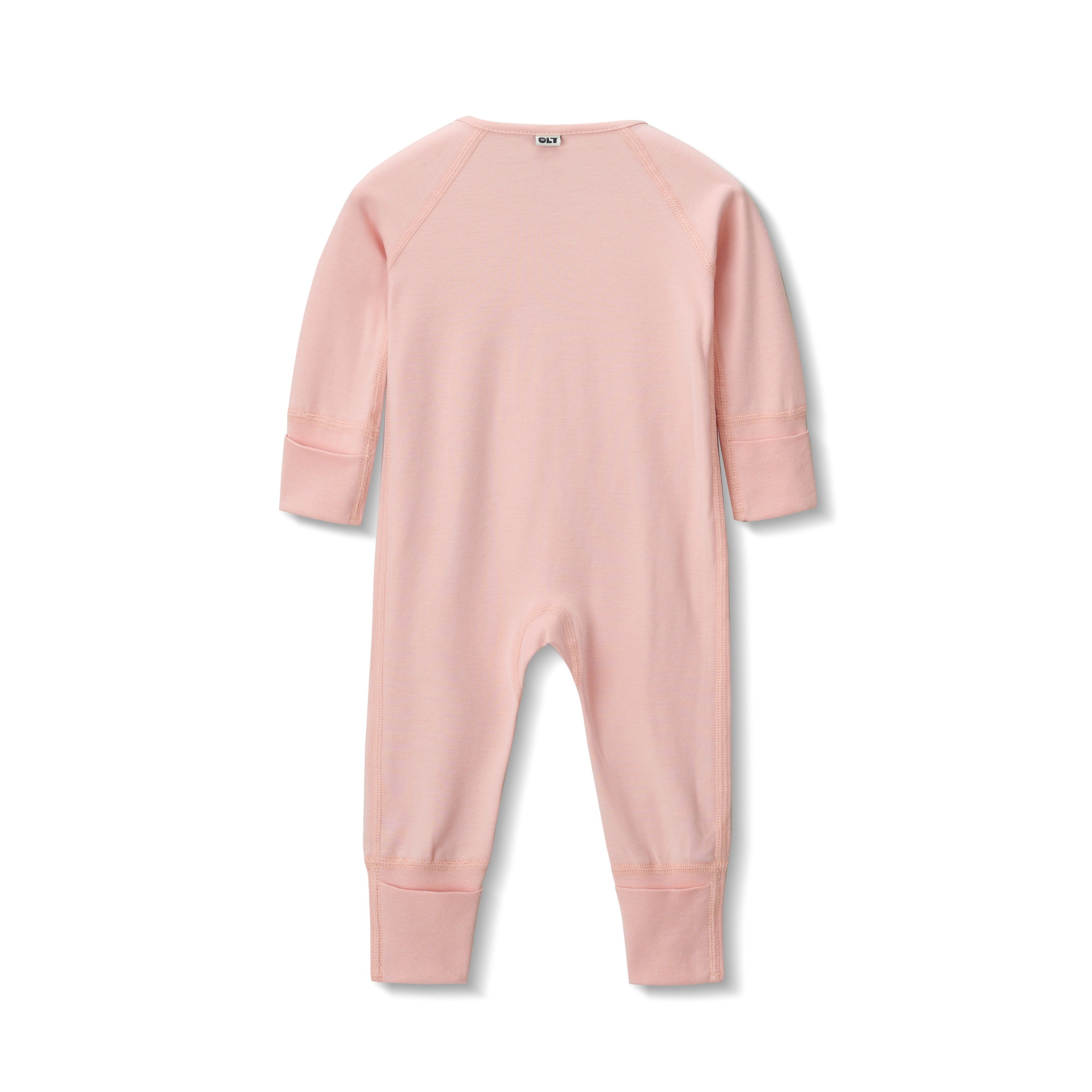 Zip Romper in Cotton Candy
