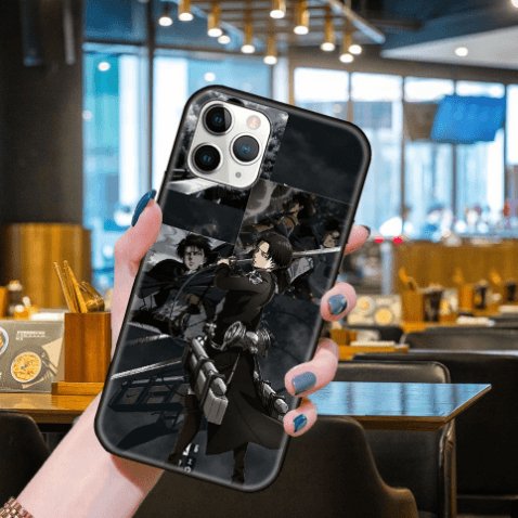 Attack On Titan Levis Ackermans Phone Case For Apple iPhone - ItemBear.com