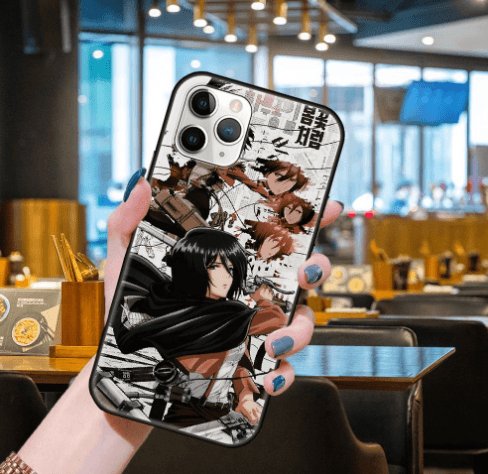 Attack On Titan Levis Ackermans Phone Case For Apple iPhone - ItemBear.com