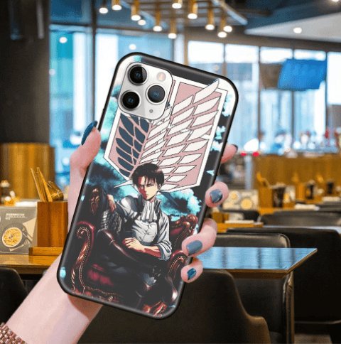 Attack On Titan Levis Ackermans Phone Case For Apple iPhone - ItemBear.com
