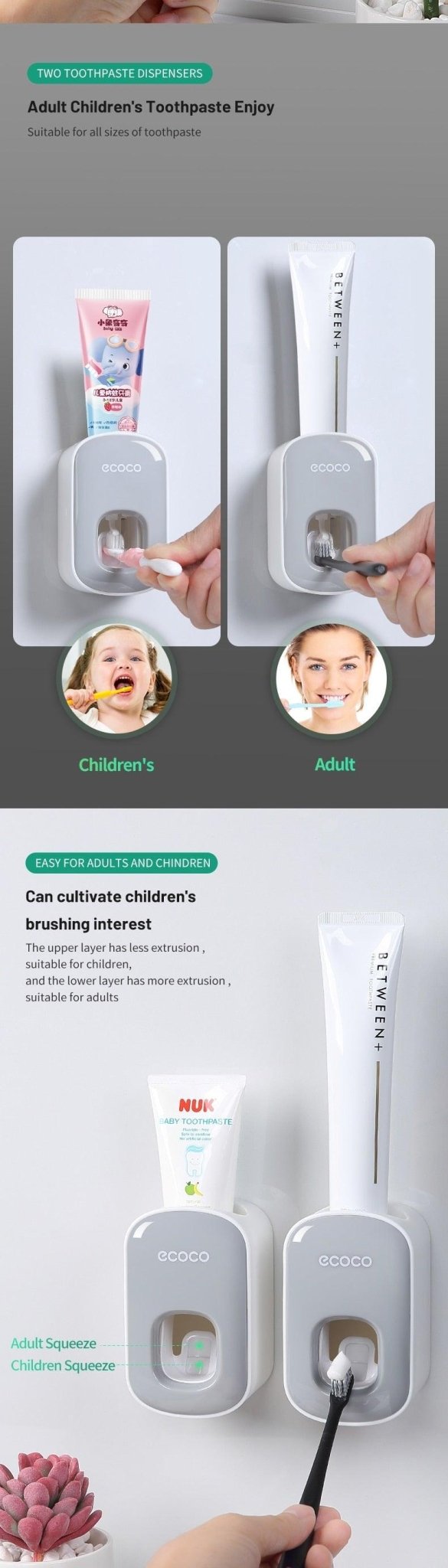 Automatic Toothbrush Holder Dispenser - ItemBear.com