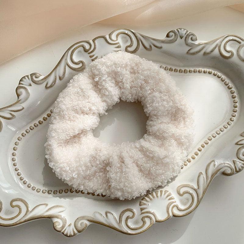 Autumn and winter plush big intestine hair ring temperament high - grade hair head rope female new kids Korean version of the hair rope hair - ItemBear.com