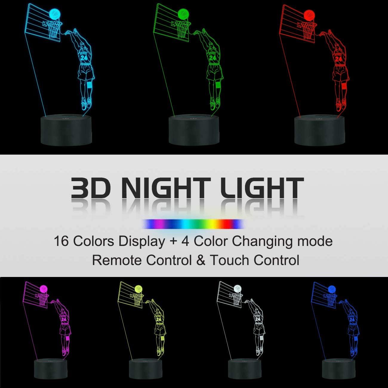 Basketball 3D Lamp - ItemBear.com