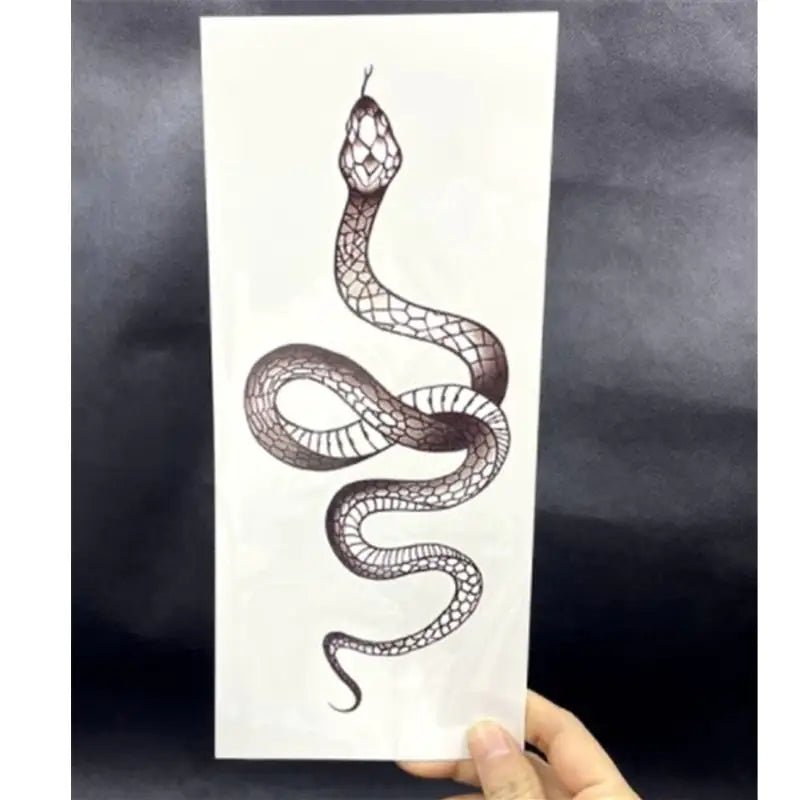 Black Snakes Body Tattoo - ItemBear.com