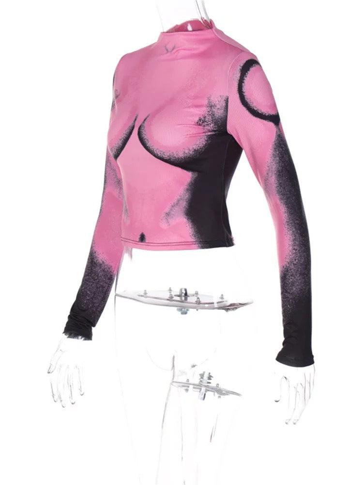Body Slim Fit Cropped Top - ItemBear.com