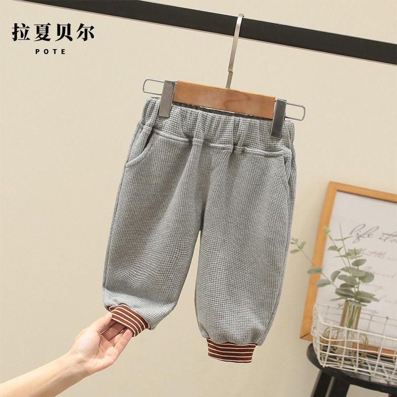 Boys and girls sweater suits spring and autumn new children's baby foreign clothes middle and small children's sports two - piece suit - ItemBear.com