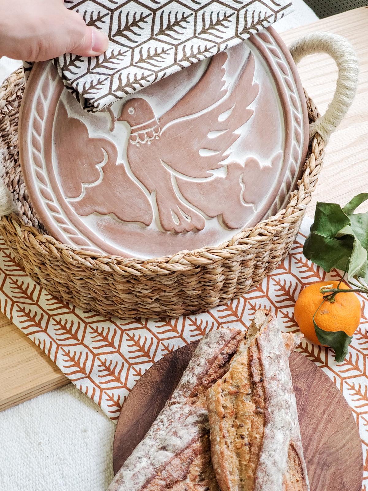 Bread Warmer & Basket - Dove In Peace - ItemBear.com