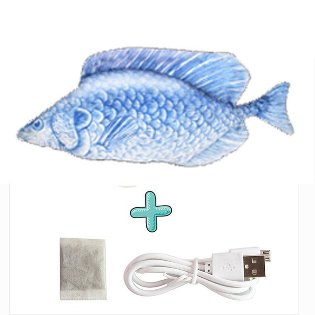 Cats USB Charger Interactive Toy Fish - ItemBear.com