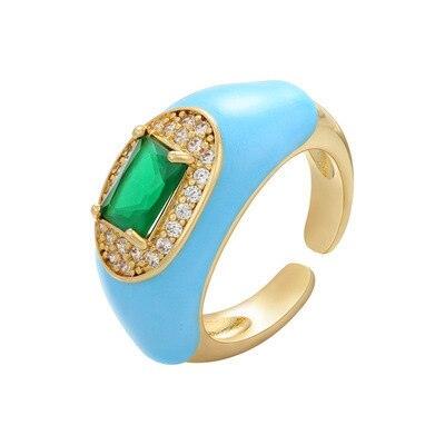 Colorful Sweet Trendy Ring - ItemBear.com