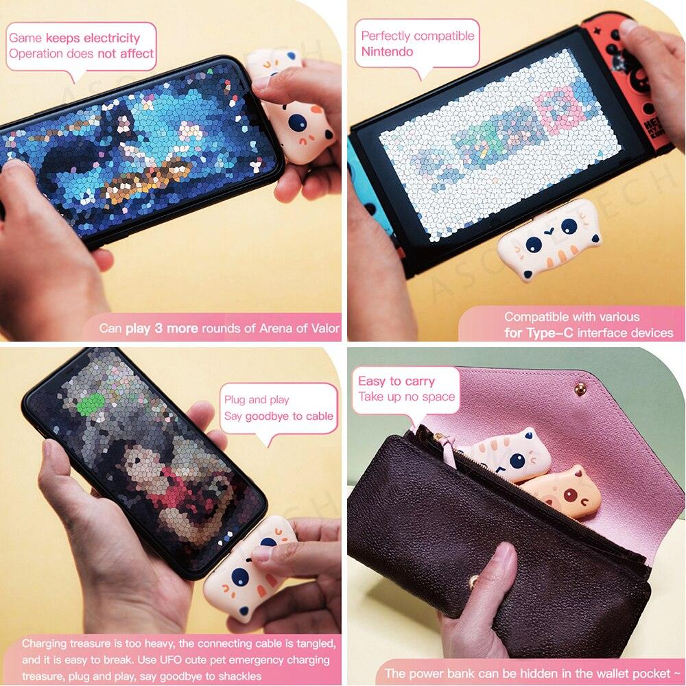 Cute Cat Portable Mini Power Bank - ItemBear.com