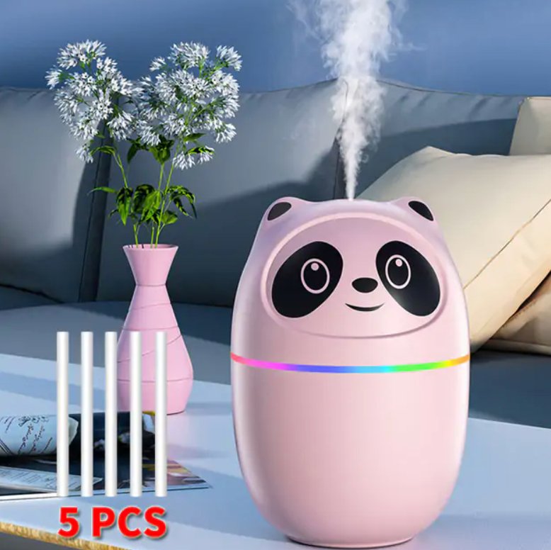 Cute Panda and Cat Humidifier 250ml - ItemBear.com
