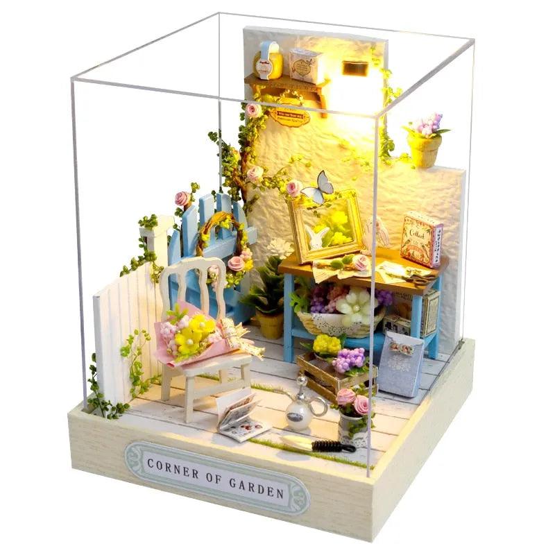 CUTEBEE Doll House Miniature DIY Dollhouse With Furnitures Wooden House Casa Diorama Toys For Children Birthday Gift Z007 - ItemBear.com