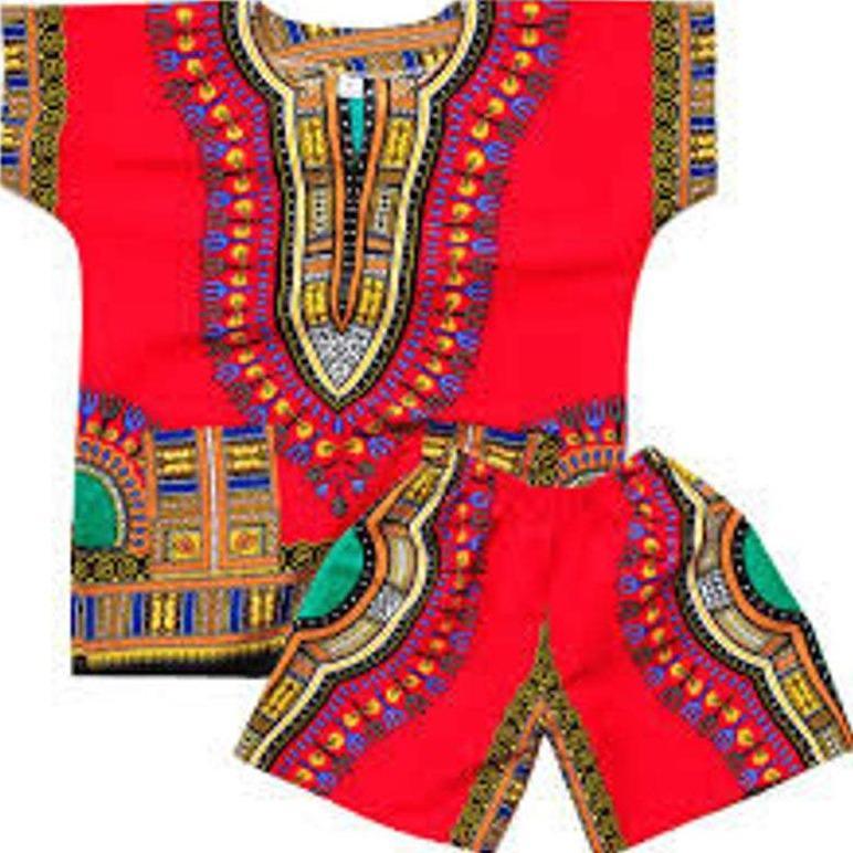 Decora Apparel Kids Dashiki Suit / African wear - ItemBear.com