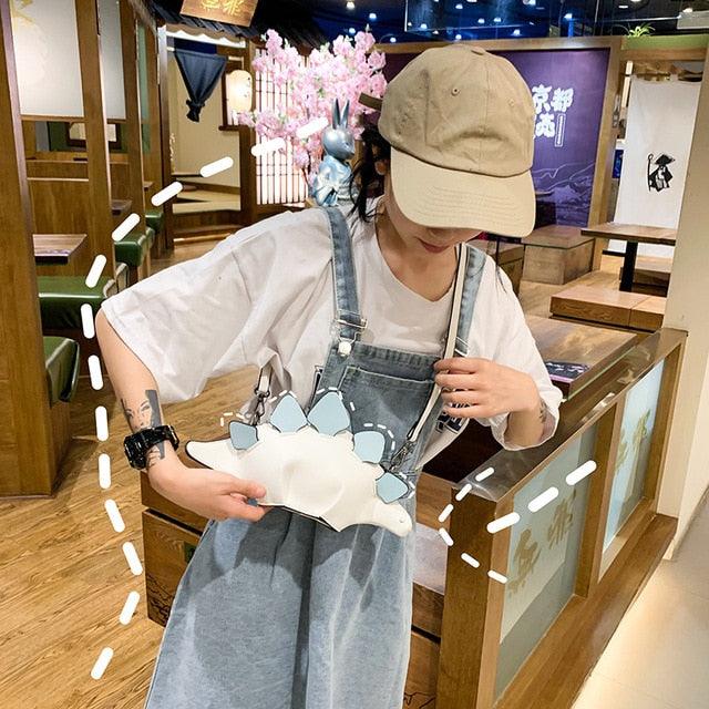 Dinosaur Style Women's Shoulder Bag Purses and Handbags Small Crossbody Bag for Women Casual Animal Clutch Bag Pu Leather - ItemBear.com