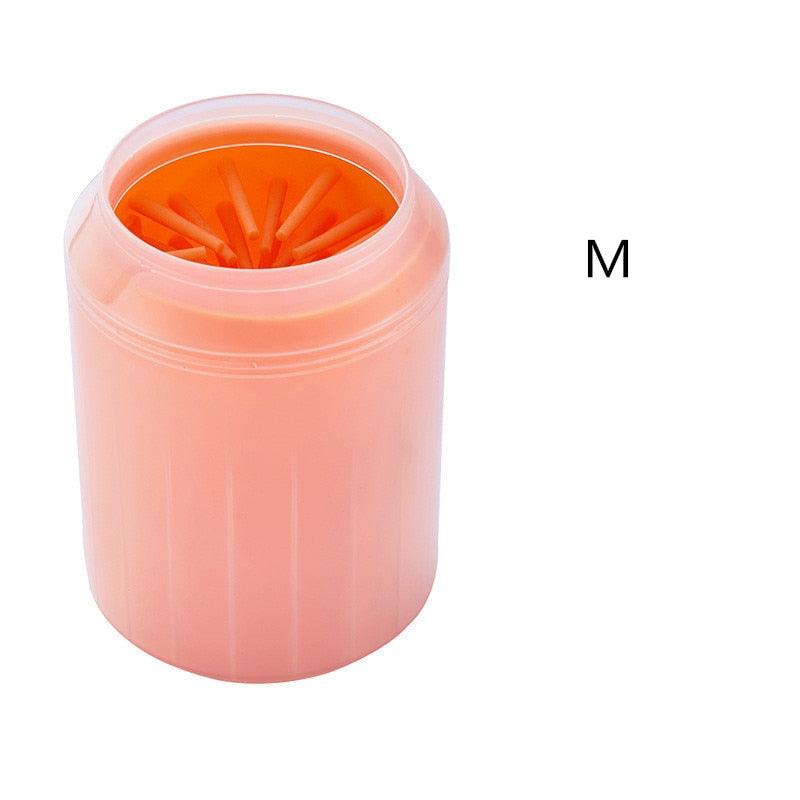 Dog Paw Cleaner Cup Soft Silicone Combs Portable Outdoor Pet towel Foot Washer Paw Clean Brush Quickly Wash Foot Cleaning Bucket - ItemBear.com