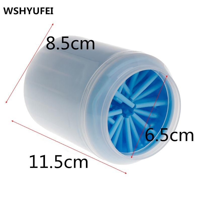 Dog Paw Cleaner Cup Soft Silicone Combs Portable Outdoor Pet towel Foot Washer Paw Clean Brush Quickly Wash Foot Cleaning Bucket - ItemBear.com