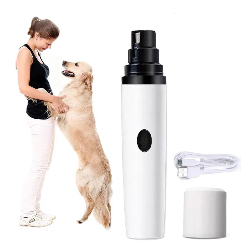 Electric Dog Nail Clippers for Dog Nail Grinders Rechargeable USB Charging Pet Quiet Cat Paws Nail Grooming Trimmer Tools - ItemBear.com