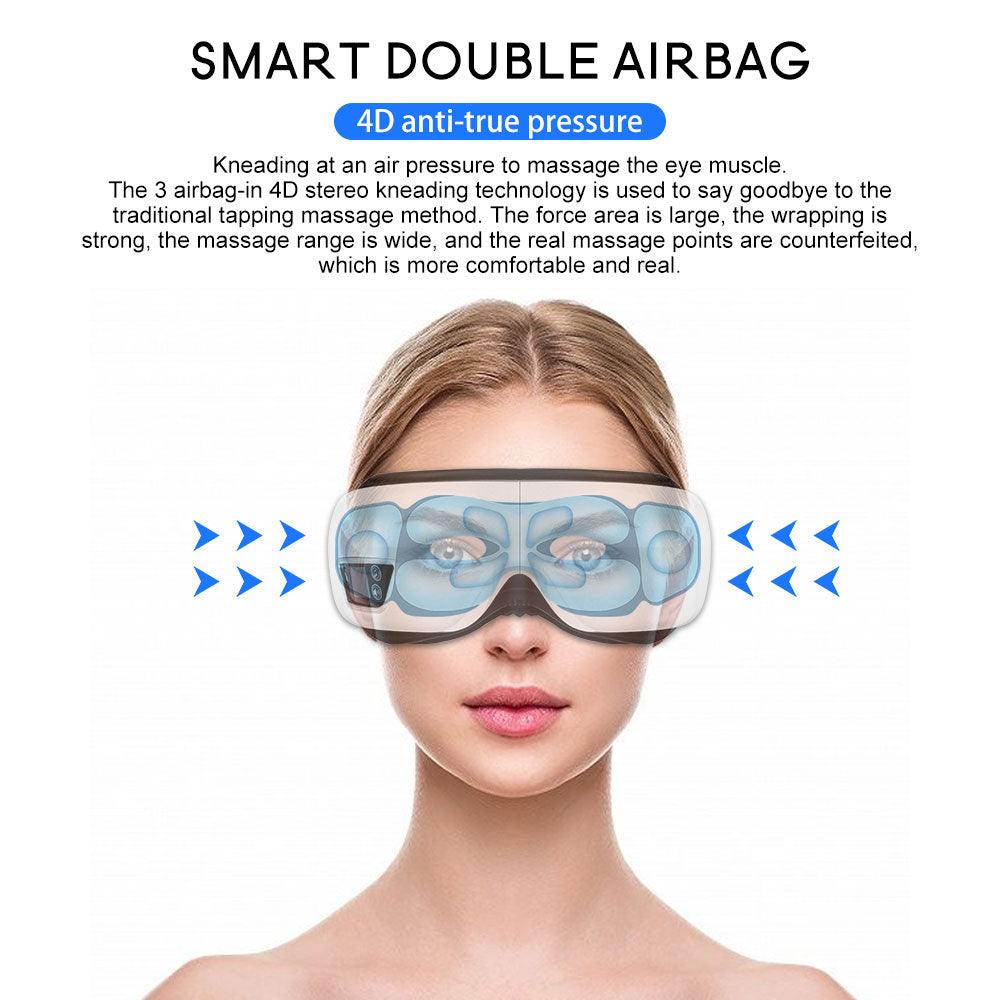 Electric Vibration Bluetooth Eye Massager - ItemBear.com