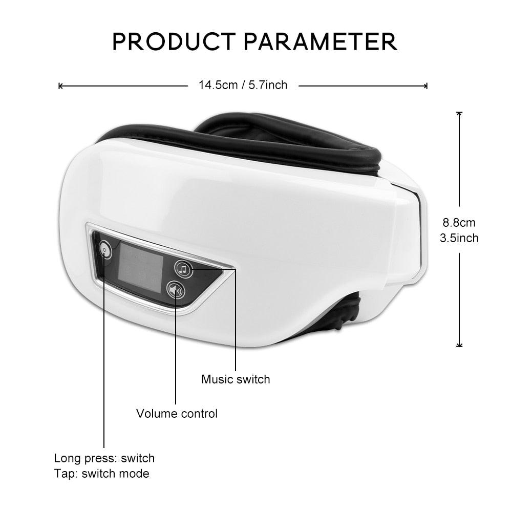Electric Vibration Bluetooth Eye Massager - ItemBear.com