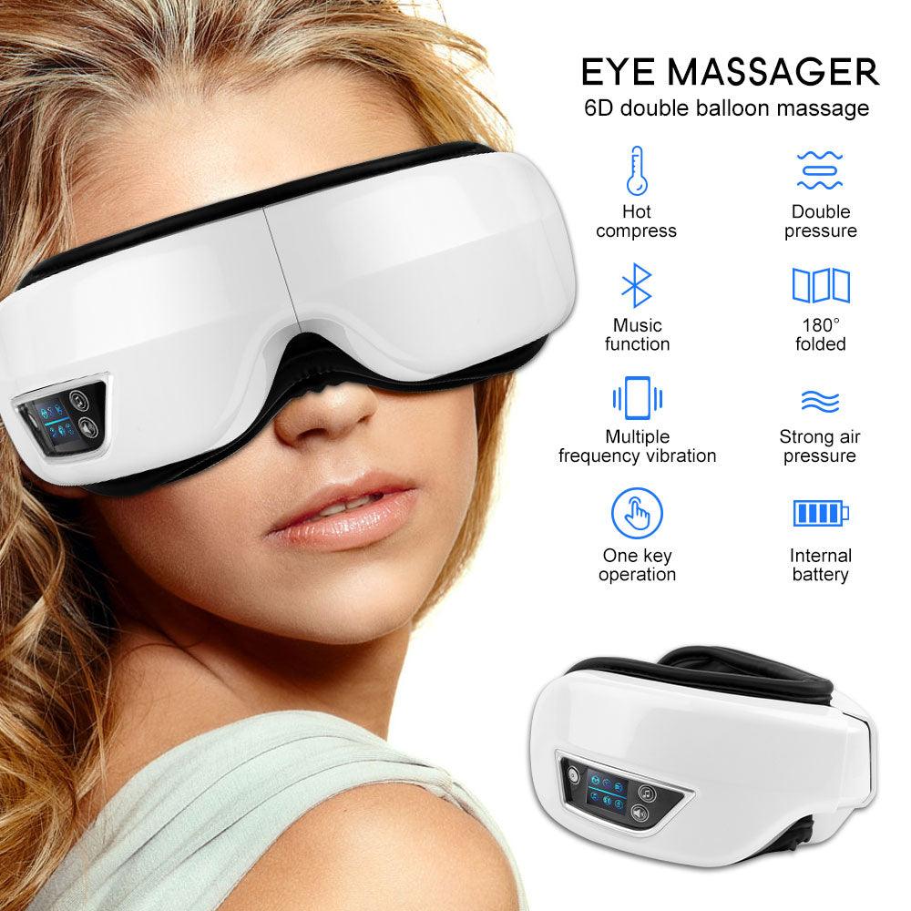 Electric Vibration Bluetooth Eye Massager - ItemBear.com