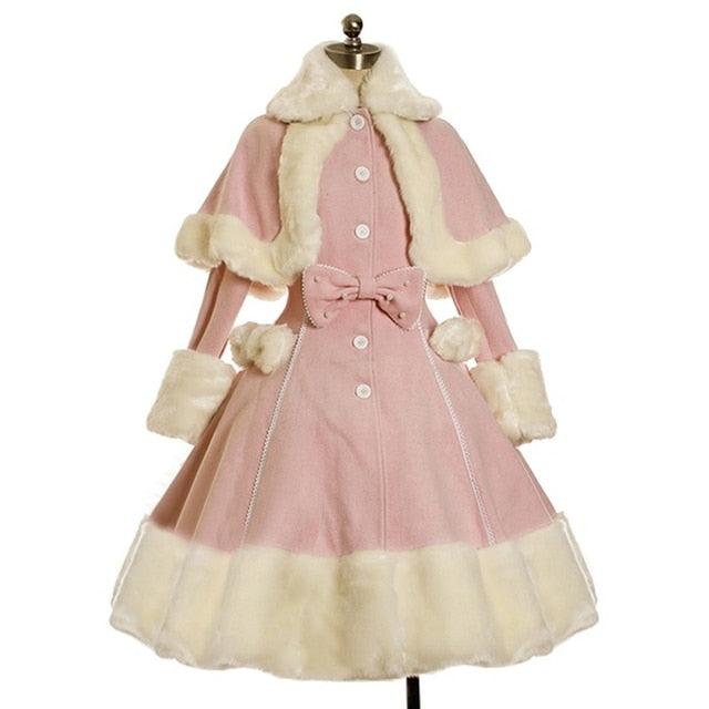 Elegant Long Sleeve Ruffle Lace Pleated Dress - ItemBear.com