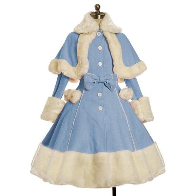 Elegant Long Sleeve Ruffle Lace Pleated Dress - ItemBear.com